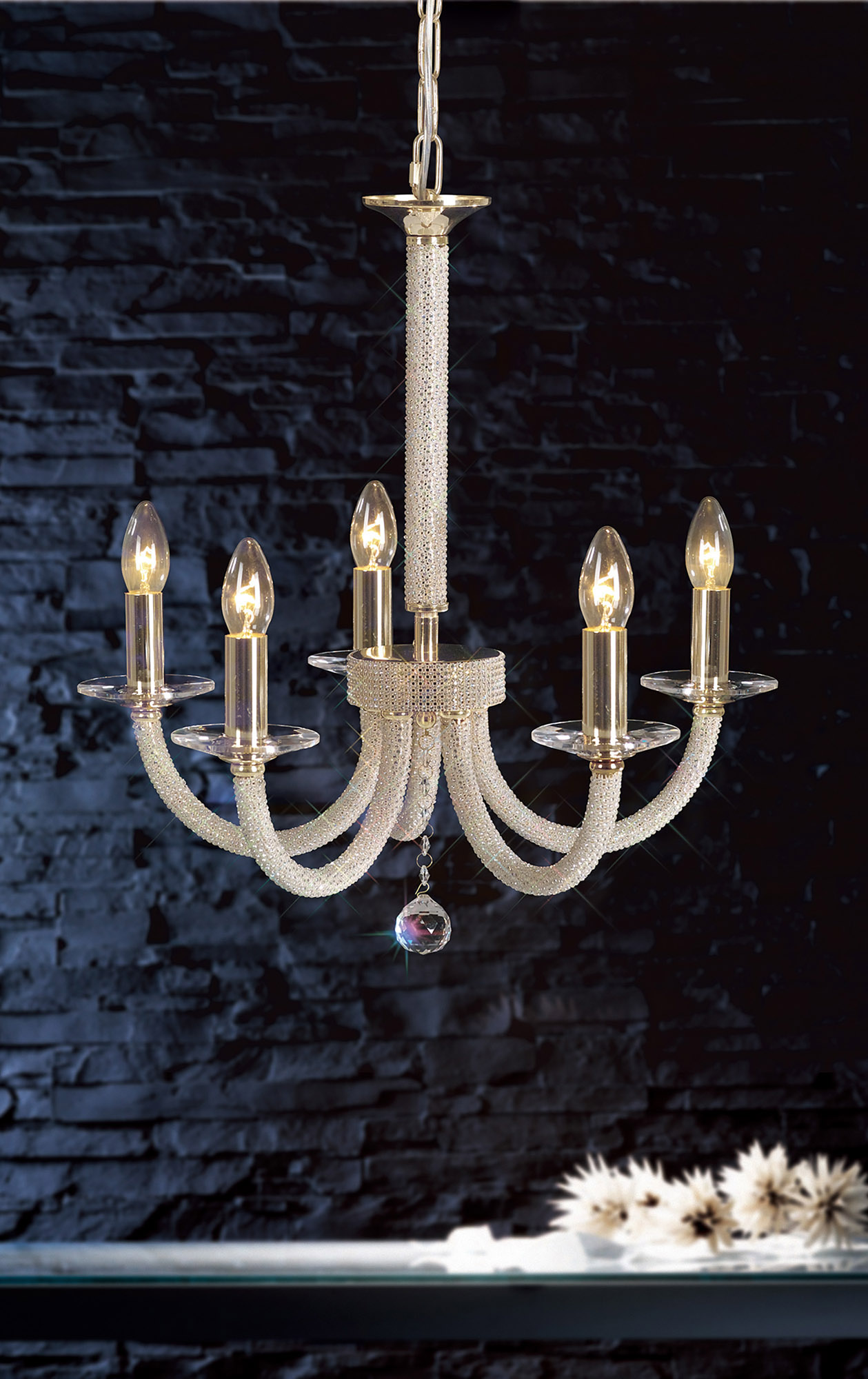 Elena Gold Crystal Ceiling Lights Diyas Multi Arm Crystal Fittings Elena Gold Crystal Ceiling Lights Diyas Multi Arm Crystal Fittings
